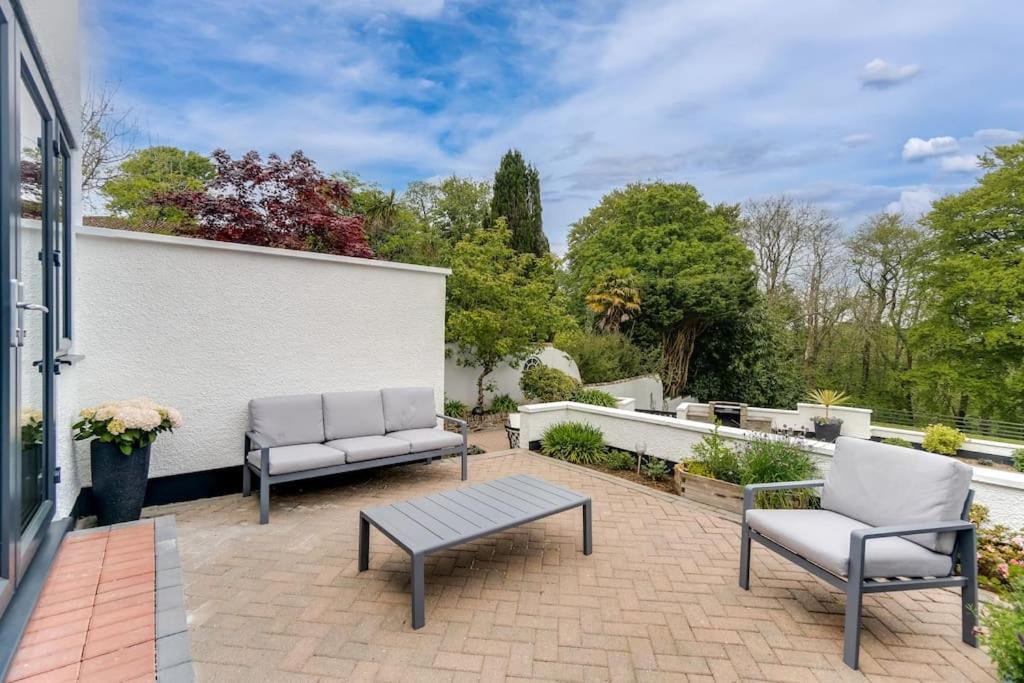 White Cottage Stunning Contemporary 2 Bedroom 2 Ensuite Annex With Hot Tub Plymouth Bagian luar foto